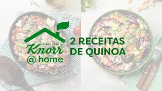 2 Receitas de Quinoa – Receitas de Verão – Knorr [upl. by Sylvester]