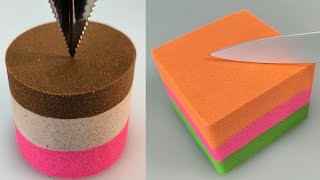 Very Satisfying 15 Minutes Relaxing and Decompressing Kinetic Sand Video ASMR No252 [upl. by Ainer]