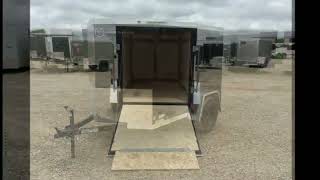 2025 Cross Trailers Cargo Trailer 5X8 Enclosed Cargo Tra [upl. by Puttergill]