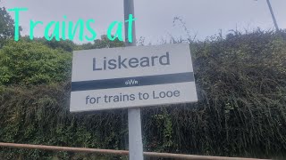 Trains at Liskeard 5th October 24 GWML please like and subscribe [upl. by Amelie]