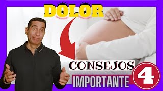 😱 4 Cosas que Necesitas SABER sobre el DOLOR en el Embarazo🤰🏻 [upl. by Olemrac]