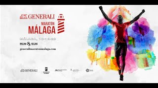 Retransmisión Generali Maratón Málaga 2023 [upl. by Wieche]