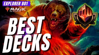 Best MTG Explorer Best of One Meta Decks [upl. by Hoopes]