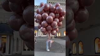 Street Style British Photoshoot Balloons Galore JasminShort [upl. by Esma]