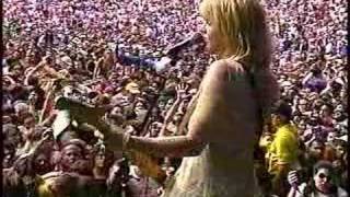 Courtney Love 1995 Doll Parts    stage dive [upl. by Nirok]