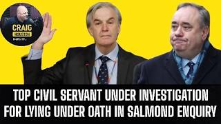 Police probing senior civil servant over false statement amp Sturgeon over Alex Salmond inquiry [upl. by Osman]