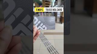 5 ways to use NOL Card across UAE 🇦🇪 dubaitravel dubaitransport [upl. by Bari]