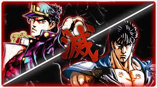 Jotaro VS Kenshiro  Animation [upl. by Nitsirt761]