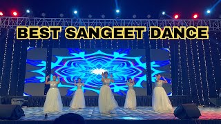 Sangeet Dance Performance  Maduri mashup  Best Wedding Dance [upl. by Atteloj]