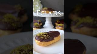 Eclairs Recipe 🤍 [upl. by Aneehsor605]