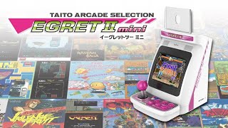 EGRET 2 MINI by Taito  60 seconds of each game [upl. by Legge921]