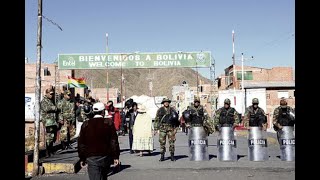 Presidente de Bolivia ordena militarizar la frontera con Perú [upl. by Pontus36]