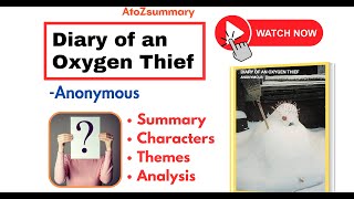 Diary of an Oxygen Thief Summary Analysis Characters amp Themes [upl. by Lynch]