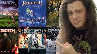 Megadeth Discography Ranked [upl. by Franklin597]