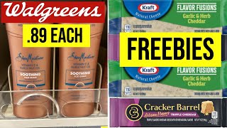 Walgreens 89 CENT SHEA DEODORANT  FREE CHEESE RUN [upl. by Oidualc]