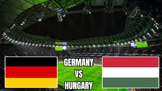 GERMANY VS HUNGARY  2024 Football [upl. by Elocel]