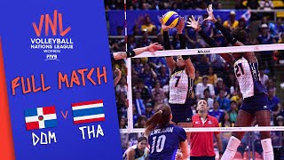 Dominican Republic 🆚 Thailand  Full Match  Women’s Volleyball Nations League 2019 [upl. by Ojytteb]