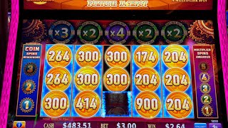 JACKPOT HANDPAY MASSIVE WIN ON NEW MACHINES AT WIND CREEK WETUMPKA [upl. by Ardisi]