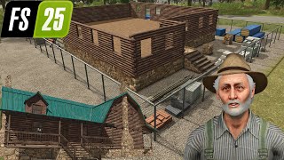 Bau dein Eigenes Farmhaus  LS25 Bauprojekte amp NPCs [upl. by Drusy]