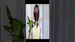 Korean hairstyle for girls short hair bun  Hairstyle tutorial [upl. by James]