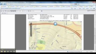 Crystal Reports with Map [upl. by Avin]