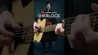 BBC Sherlock Theme Song Guitar shorts [upl. by Naga430]