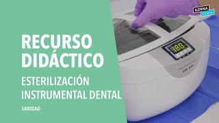 Desinfección y esterilización del instrumental dental [upl. by Nesline194]