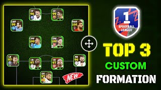 Top 3 Best Customize Formations In eFootball 2024  🥵 Quick Counter  Possession Game Playstyle ✅ [upl. by Hsetim]