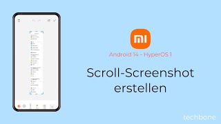 ScrollScreenshot erstellen  Xiaomi Android 14  HyperOS 1 [upl. by Euqinahs98]