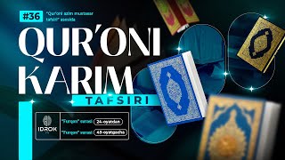 Quroni karim tafsiri  quotFurqonquot surasi 24  43 [upl. by Anma]