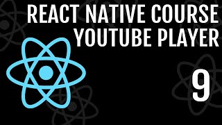 Youtube Player In React Native  React Native Course 9 [upl. by Aderf]