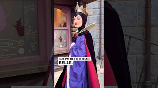 Evil Queen Vs Gaston at Disneyland Paris [upl. by Erotavlas149]