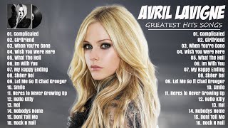 Avril Lavigne  Greatest Hits Playlist  Avril Lavigne Best Songs Playlist ❤️ [upl. by Hachmin]