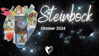 Steinbock♑Oktober 2024  der große Wandel steht bevor  Löwenherz OrakelTarotHoroskopLenormand❤️ [upl. by Nonnelg]