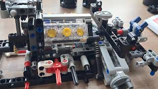 LEGO 42154 TECHNIC 2022 Ford GT Building Process Package 1 [upl. by Zzahc]