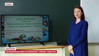 Klasa 3  Matematikë – Ushtrime Detyra problemore lidhur me inekuacionet [upl. by Alair828]