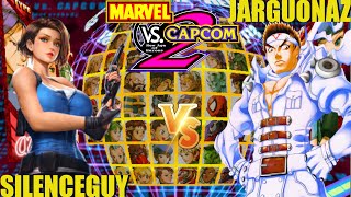 MvC2 Mvci Umvc3 SILENCEGUY vs JARGUONAZZ pt 3 [upl. by Lewan]