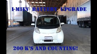 The Super iMiEV A 200  Kilometre Battery Upgrade Range Test 13 years old and better than ever [upl. by Lombard]