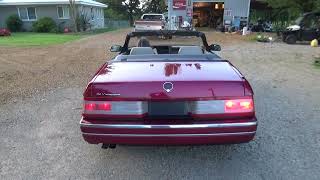 1993 Cadillac Allante Convertible Video 3 [upl. by Tarabar]