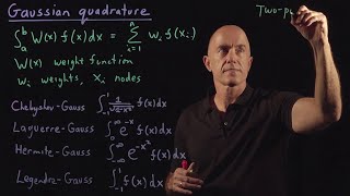 Gaussian Quadrature  Lecture 40  Numerical Methods for Engineers [upl. by Quennie]