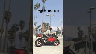 Pegassi Bati 801 ❤️ or 👎gtashorts grandtheftauto shorts [upl. by Chard]