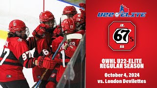 Ottawa 67s Jr U22 Elite [upl. by Ahseenal]