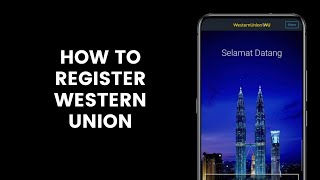 How To Register Western Union In Application To Send Money Abroad Indonesia Bangladesh Nepal [upl. by Sadnalor]