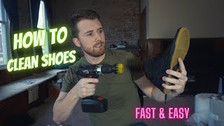 How to Clean Shoes to Resell onto Poshmark and eBay [upl. by Arinaid]