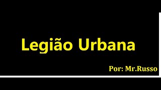 mr russo cover legião urbana LEGIÃO URBANA monte castelo [upl. by Ailisec]