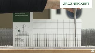 Felting Needle Handling Repair Needle Boards [upl. by Feodore]