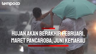 Peneliti BRIN Hujan Akan Berakhir Februari Maret Pancaroba Juni Kemarau [upl. by Horick]