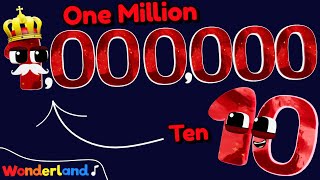 Wonderland Songs 10 to One Million Compilation  Kids Songs [upl. by Constantia406]