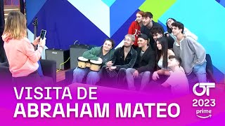 VISITA de ABRAHAM MATEO  OT 2023 [upl. by Zedekiah360]