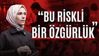 NUN Okulları dev eğitim zirvesi Dr Esra Albayrak İnsanlar riskli bir özgürlük içinde [upl. by Karon418]